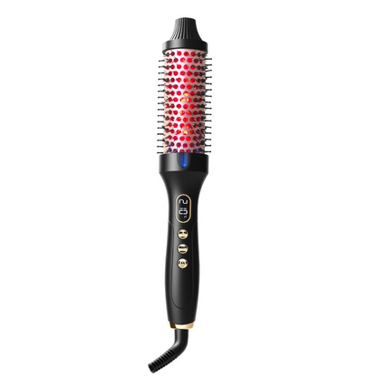 32 mm Ionen-Heizbürste für Locken & Volumen – Glätt- und Stylingbürste für Pony & Ansatz 💇‍♀️✨