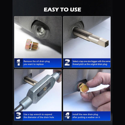 114-teiliges Ölwanne-Gewindereparatur-Set