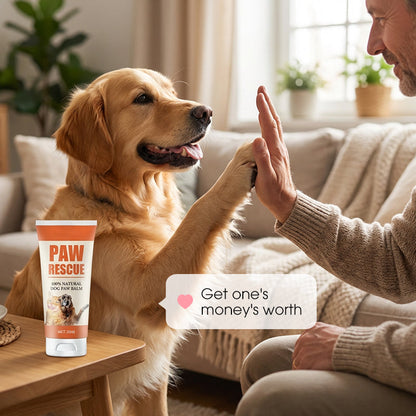 Lindernder Pfotenbalsam für rissige Hunde- und Katzenpfoten