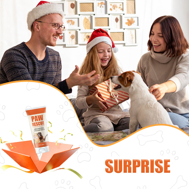 Lindernder Pfotenbalsam für rissige Hunde- und Katzenpfoten