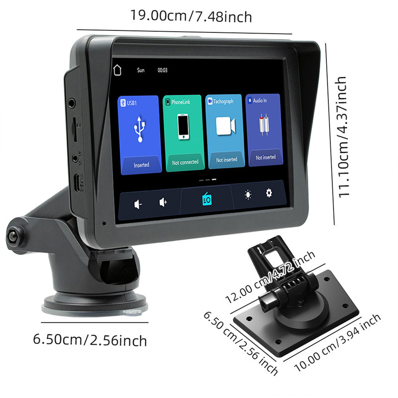 💥 2026 Sonderangebot 50% Rabatt : Tragbarer Bluetooth Auto-Player 🚗