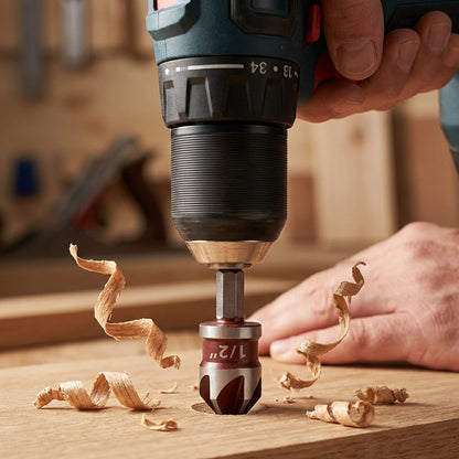 ✨ Hochkarbonstahl-Senkbohrer-Set — Professioneller Präzisionsbohrer für Holz und Metall! ✨