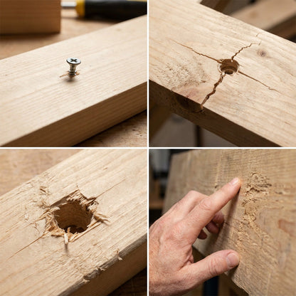 ✨ Hochkarbonstahl-Senkbohrer-Set — Professioneller Präzisionsbohrer für Holz und Metall! ✨