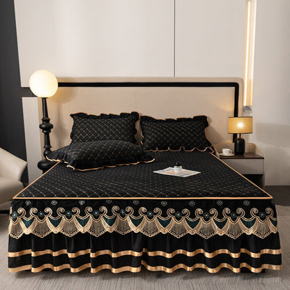 ✨Gerüschter Bettlakens Rock💓🛏️