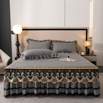 ✨Gerüschter Bettlakens Rock💓🛏️