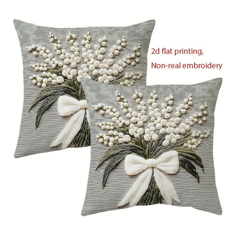 ⏳ Zeitlich begrenzt: 50 % Rabatt ⏰ Dekorative Kissenbezüge für Sofa & Bett 🛋️🛏️