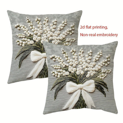 ⏳ Zeitlich begrenzt: 50 % Rabatt ⏰ Dekorative Kissenbezüge für Sofa & Bett 🛋️🛏️