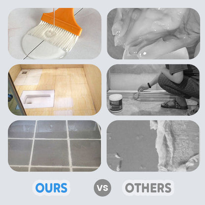 Transparenter wasserfester Kleb- & Dichtstoff