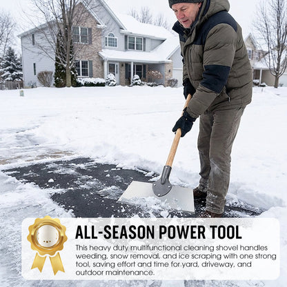 📢📢50 % Rabatt!! ⏰🛠️ Robuste Multifunktions-Reinigungsschaufel - Robust, scharfkantig & unverwüstlich | Für Fliesen, Grill, Auto, Erde & mehr✨
