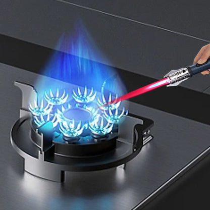 Outdoor Camping Multifunktioneller Windgeschützter Gerader Flamme Hochtemperaturbeständiger Schweißbrenner