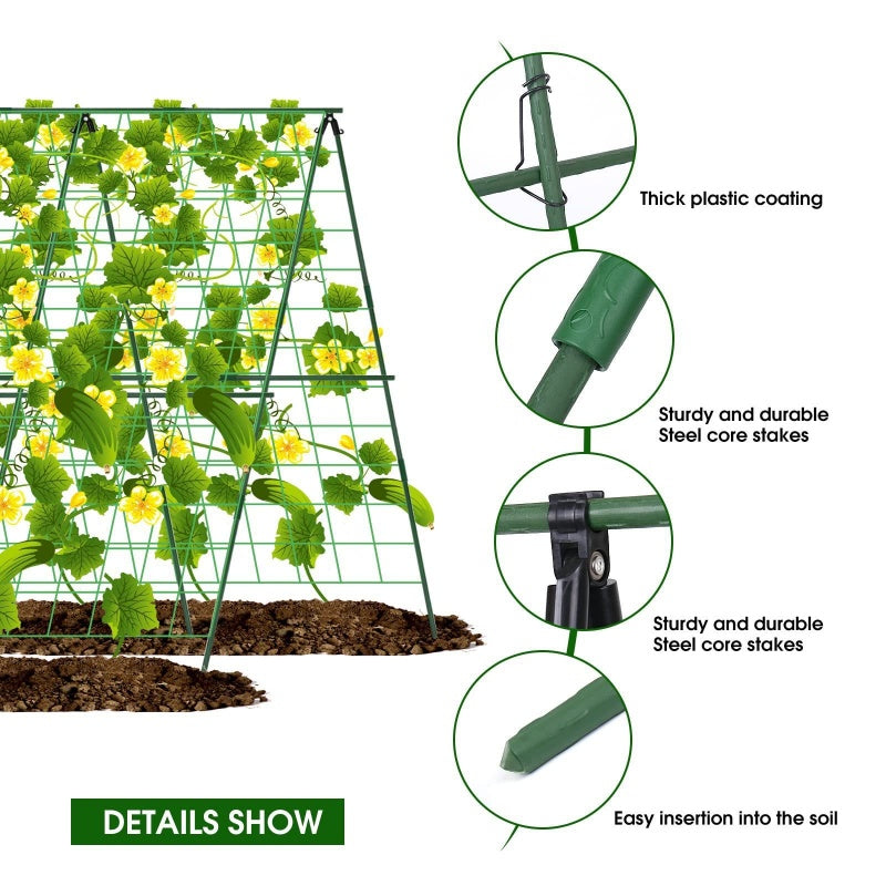Rankgitter in A-Form für Kletterpflanzen