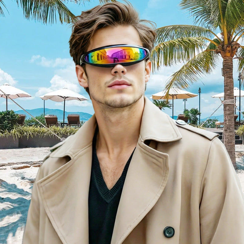 Leichte futuristische Schutz-Sonnenbrille