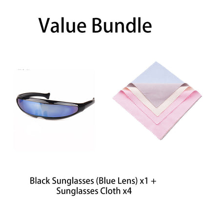 Leichte futuristische Schutz-Sonnenbrille