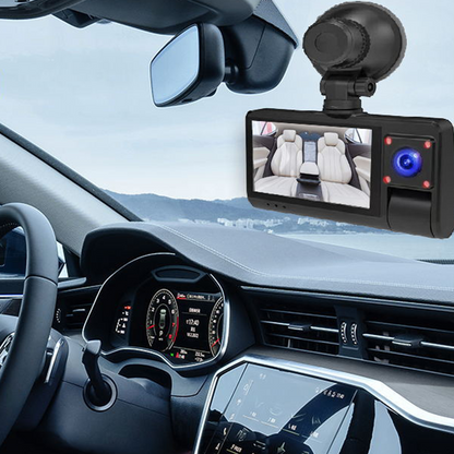 3-Kanal 1080P Dashcam mit WLAN