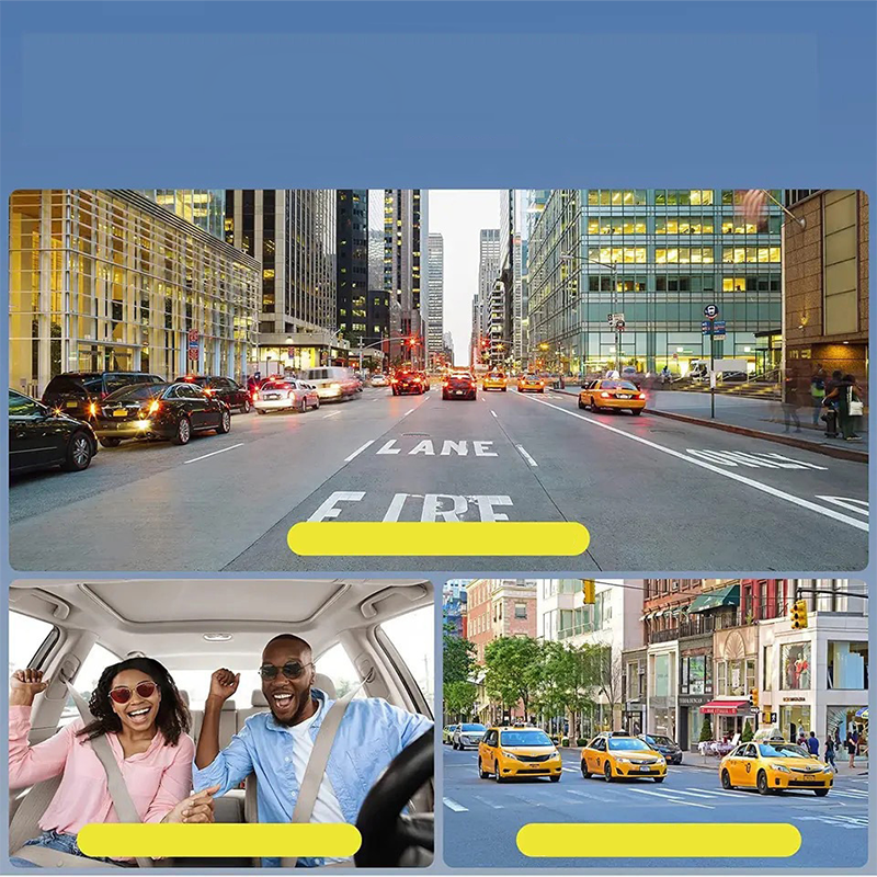 3-Kanal 1080P Dashcam mit WLAN