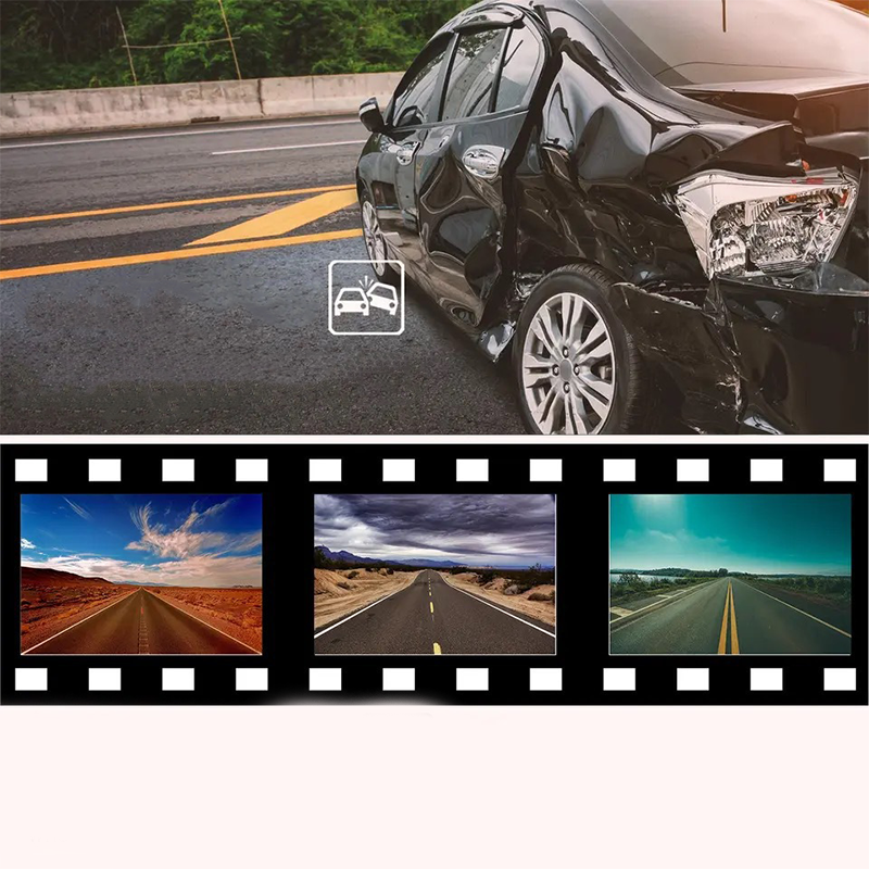 3-Kanal 1080P Dashcam mit WLAN