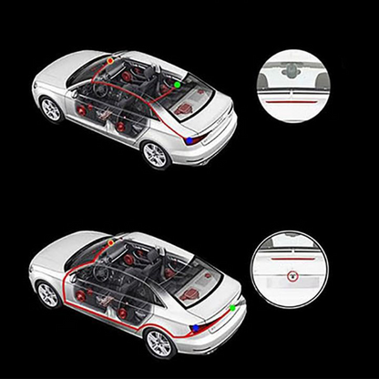 3-Kanal 1080P Dashcam mit WLAN