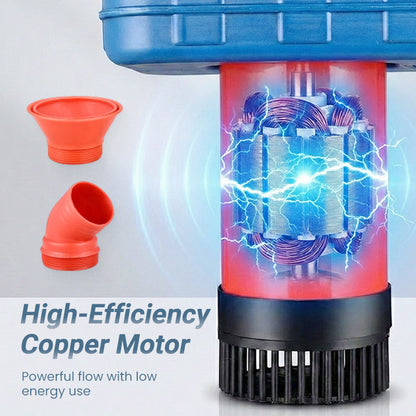 📢📢50 % RABATT !!!⏰2-in-1-Teichbelüfter und -Pumpe