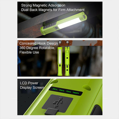 Aufladbare magnetische LED-Arbeitsleuchte