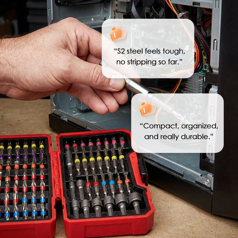 83-teiliges Schraubendreher-Bit-Set