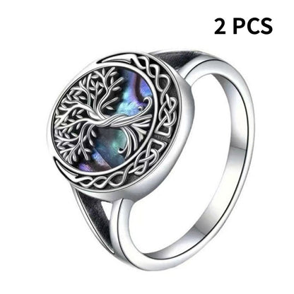 Baum des Lebens Ring – Minimalistisches Design mit natürlichem Charme 🌿💍