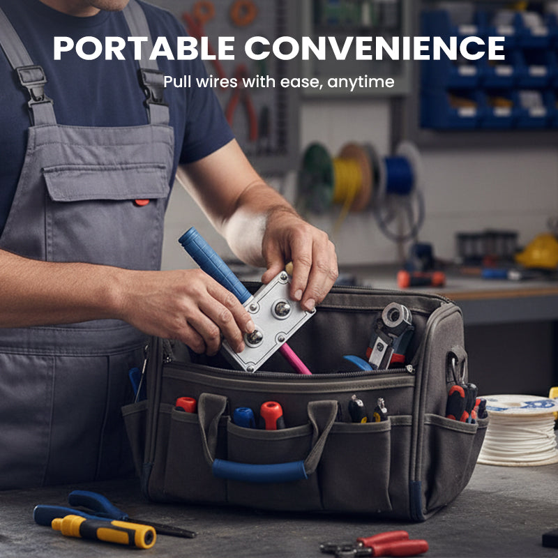 Professionelles Hilfswerkzeug für Elektriker zum Ziehen von Kabeln