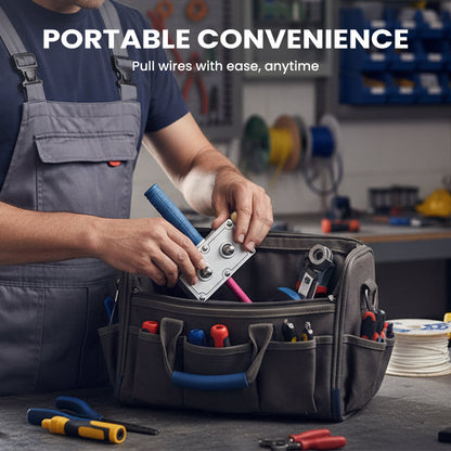 Professionelles Hilfswerkzeug für Elektriker zum Ziehen von Kabeln