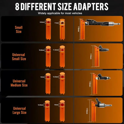 📢📢60 % Rabatt!! ⏰Professionelles 4-Modus-Werkzeug zum Testen und Reinigen von Einspritzdüsen
