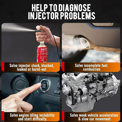 📢📢60 % Rabatt!! ⏰Professionelles 4-Modus-Werkzeug zum Testen und Reinigen von Einspritzdüsen