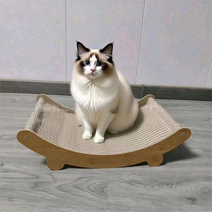 🐱 50% RABATT! ✨ 2-in-1-Kratzbaum aus Sisal – Neuheit 2026 – Platzsparend, Langlebig & Perfekt zum Krallenwetzen 🏠