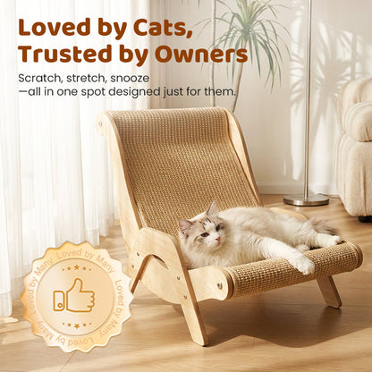 🐱 50% RABATT! ✨ 2-in-1-Kratzbaum aus Sisal – Neuheit 2026 – Platzsparend, Langlebig & Perfekt zum Krallenwetzen 🏠