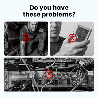🌐 Netzwerk- & PoE Kabeltester mit Leitungssuche – Für Installation, Wartung & Fehlersuche