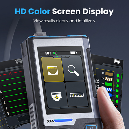 🌐 Netzwerk- & PoE Kabeltester mit Leitungssuche – Für Installation, Wartung & Fehlersuche
