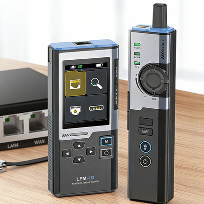 🌐 Netzwerk- & PoE Kabeltester mit Leitungssuche – Für Installation, Wartung & Fehlersuche