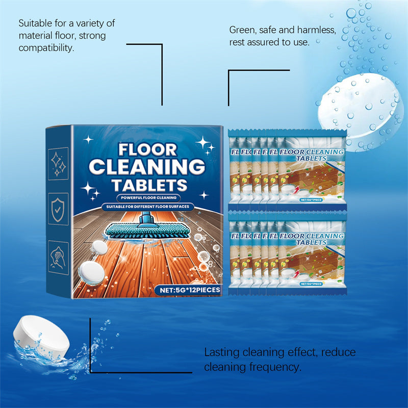 📢 50 % Rabatt 📢Brausetabletten für die Bodenreinigung 🌊Mühelos und einfach – der perfekte Helfer beim Putzen🌿
