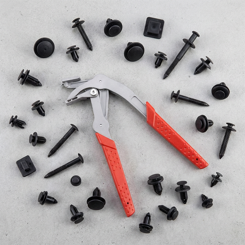 Multifunktionales Werkzeug zum Entfernen von Autoclips