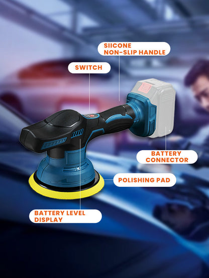 Akku-Autopoliermaschine mit 8 Geschwindigkeitsstufen