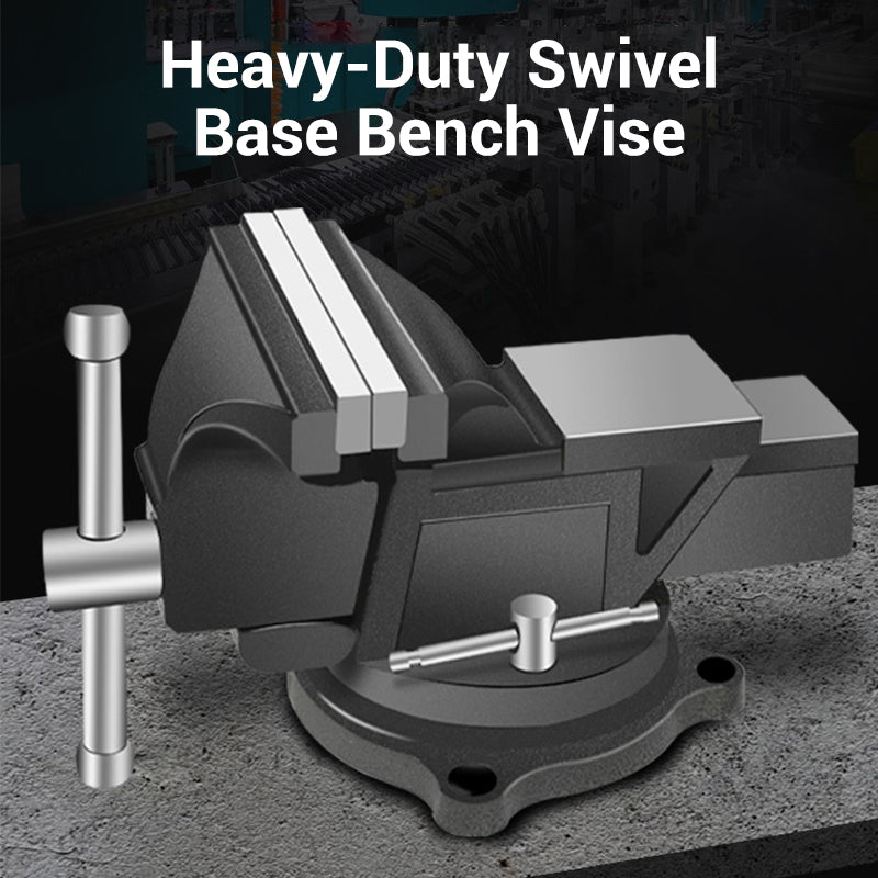 Hochleistungs-Schraubstock mit drehbarer Basis