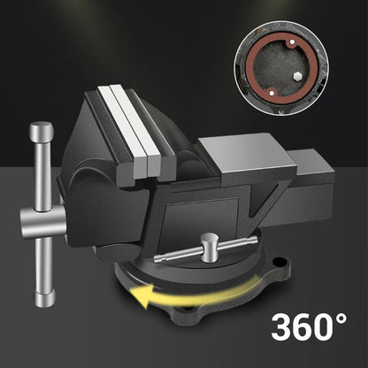 Hochleistungs-Schraubstock mit drehbarer Basis