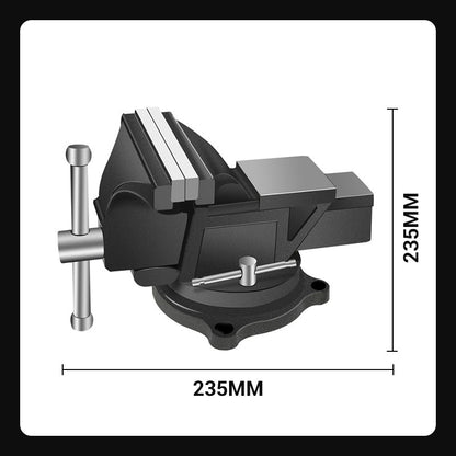 Hochleistungs-Schraubstock mit drehbarer Basis