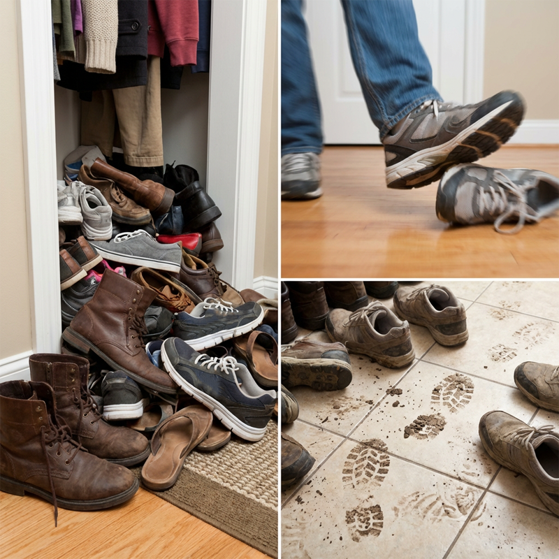 👠 50% RABATT! 🚪 Einfach zu montierender Schuhregal – Platzsparend, Stabil & Robust für Flur & Schlafzimmer 👟