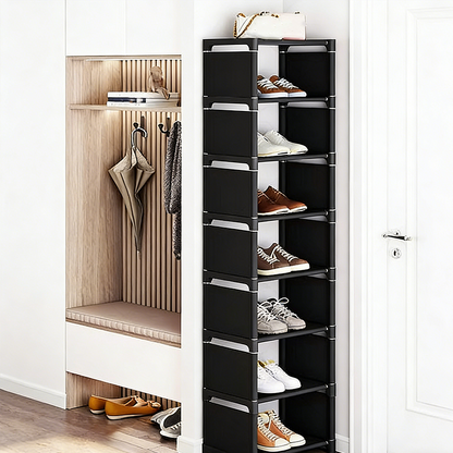 👠 50% RABATT! 🚪 Einfach zu montierender Schuhregal – Platzsparend, Stabil & Robust für Flur & Schlafzimmer 👟