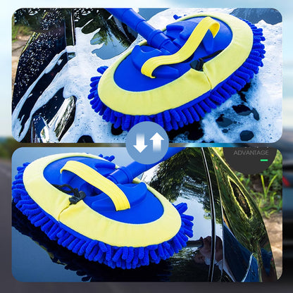 🌞Frühlingserwachen: 50% Rabatt!🚗 Robuster Aluminium-Teleskop-Autowaschmopp – Langer Stiel, Schonende Reinigung & Vielseitig für alle Fahrzeuge