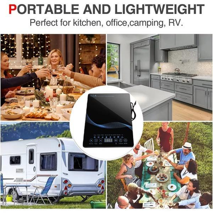 📢📢50 % Rabatt!! ⏰Hochleistungs-Induktionsherd mit 2200 W