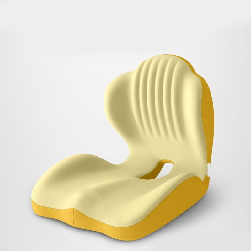 🪑 50% RABATT ! ✨ Ergonomisches Sitzkissen mit Lordosenstütze – Atmungsaktiver Sitzkomfort für Büro & Auto 🧘‍♂️