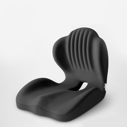🪑 50% RABATT ! ✨ Ergonomisches Sitzkissen mit Lordosenstütze – Atmungsaktiver Sitzkomfort für Büro & Auto 🧘‍♂️