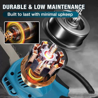 🔥 Zeitlich begrenzte Aktion: 50 % Rabatt 🔥 6-Zoll-Akku-Minikettensäge mit 2 ✨ Akkus Kabellos und tragbar, ideal zum Zurückschneiden und zur Holzfällung