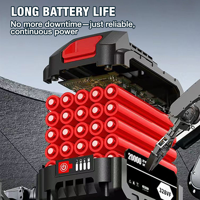 🔥 Zeitlich begrenzte Aktion: 50 % Rabatt 🔥 6-Zoll-Akku-Minikettensäge mit 2 ✨ Akkus Kabellos und tragbar, ideal zum Zurückschneiden und zur Holzfällung