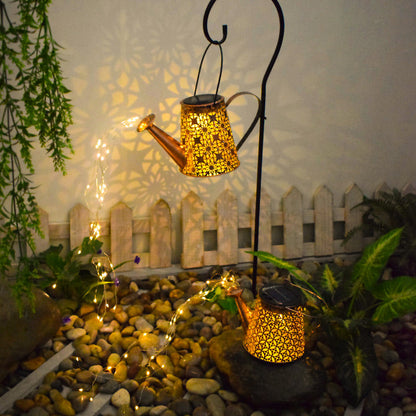 ⏳Letzter Tag 50% Rabatt⏳Solarbetriebene Wasserfall-Lichter
