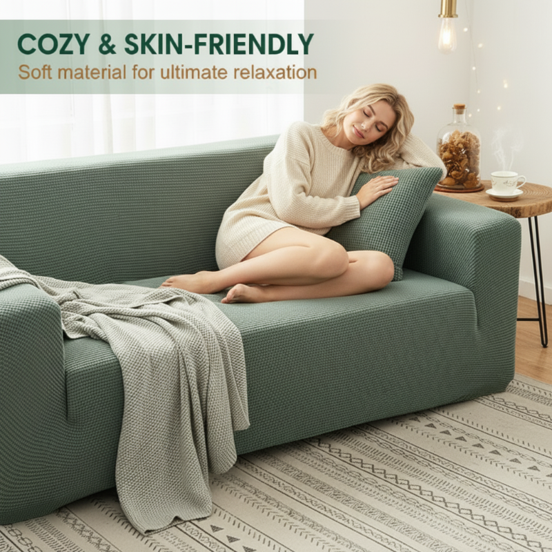 🔈🔈NEU EINGETROFFEN 2026 – 60 % RABATT🛋️Jacquard-Stretch-Sofabezug aus Strick